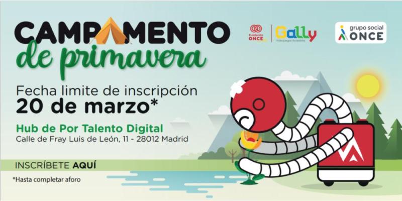 Los campamentos de videojuegos de la ONCE - Fundación ONCE Campamentos de videojuegos