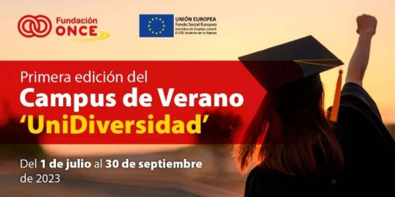 Campus de verano UniDiversidad Cartel de Campus de Verano UniDiversidad