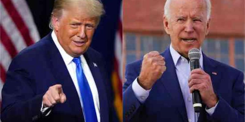 Trump y Biden tras su debate en Estados Unidos 