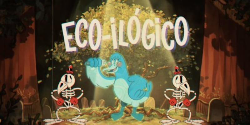 Energías renovables respetuosas/ SEO/Birdlife Fotograma del corto animado de la campaña 'Eco-ilógico'