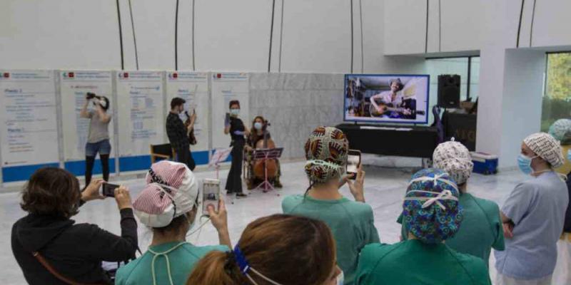 El Cante de las Minas llega a hospitales y centros sanitarios Músicos por la Salud y la Fundación Cante de las Minas llevarán el flamenco a los hospitales esta Navidad