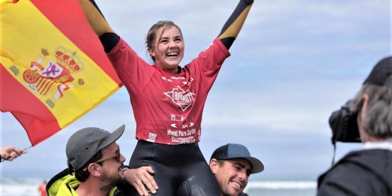 Carmen López, estrella del surf adaptado - Servimedia El surf adaptado en España