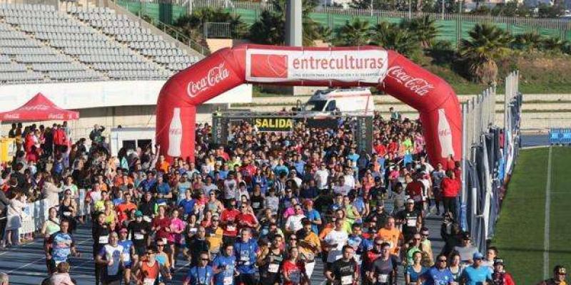 Imágenes de una carrera solidaria