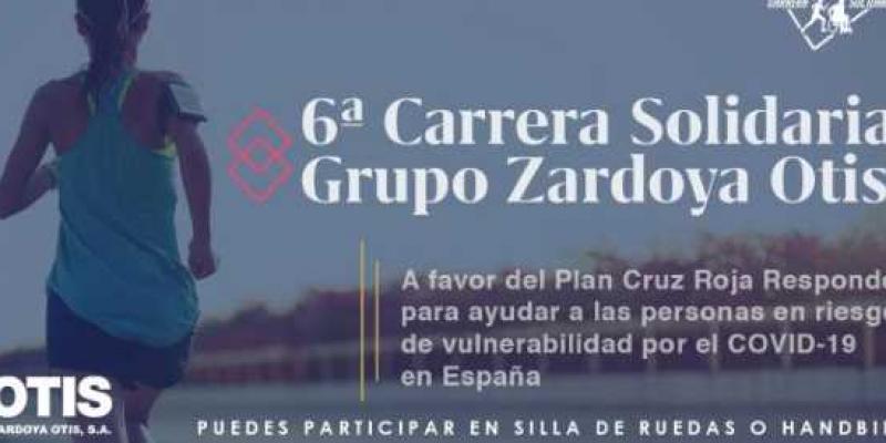 Zardoya Otis / Corresponsables Carrera solidaria virtual a favor de Cruz Roja Responde