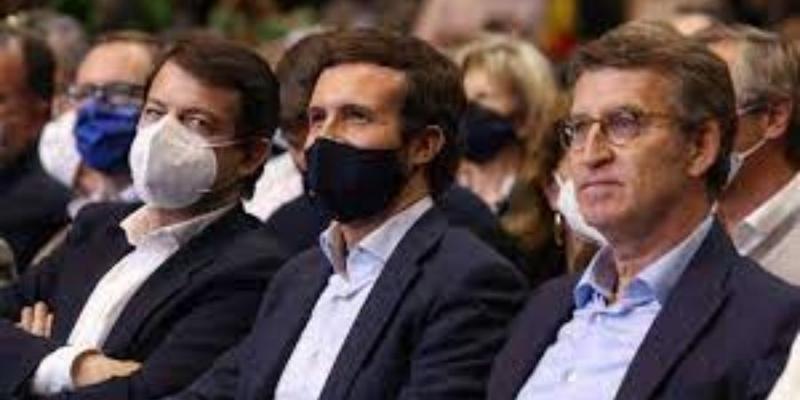 Pablo Casado y Alberto Núñez Feijoo