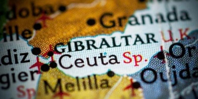 Ceuta y Melilla / BC Mapa de España