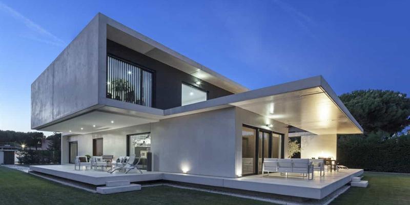 Imagen de una casa prefabricada/Arquitectura y Diseño Las casas prefabricadas cuentan con hipotecas