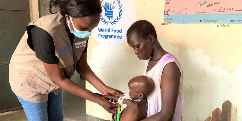 World Vision Desnutrición en Sudán del Sur