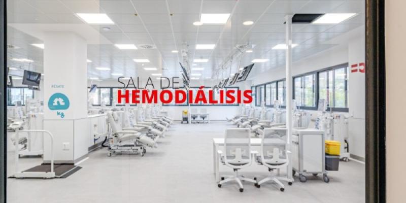 Instalaciones del centro de diálisis Los Llanos III - Foto de la Fundación Renal Instalaciones del centro de diálisis Los Llanos III