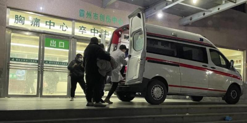 Ambulancia Covid en China