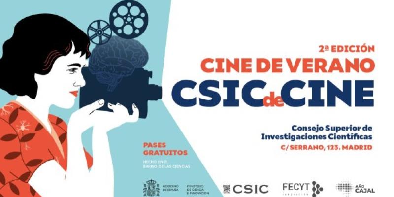Cine accesible Cartel oficial Cine de verano CSIC