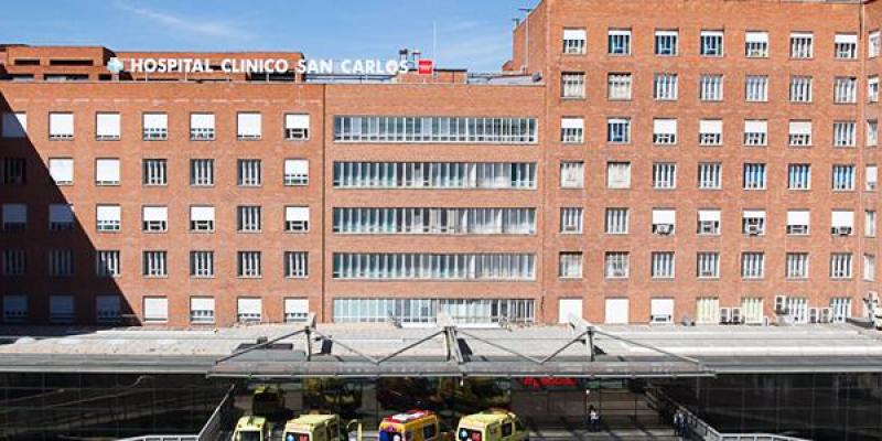 Fachada del Hospital Clínico San Carlos, Madrid/Comunidad de Madrid