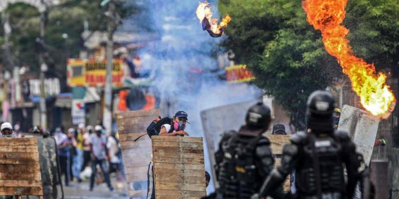 Las protestas de Colombia provocan la tensión en Cali