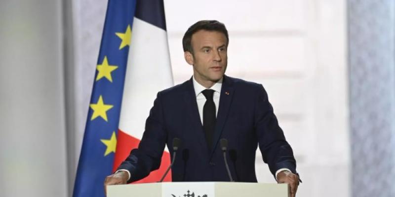 Francia y la petición de Comunidad Política Europea/ DPA Presidente de Francia, Emmanuel Macron