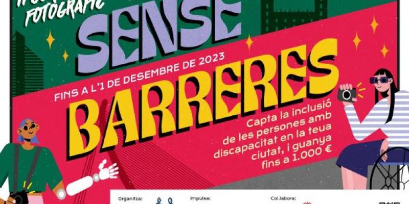 Cartel de la segunda edición de Sense Barreres