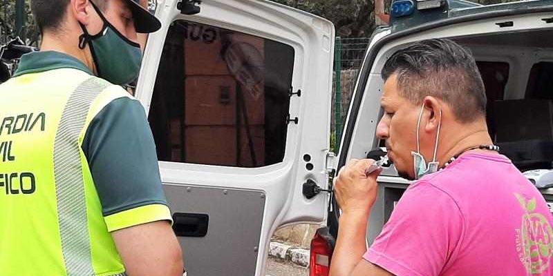 Foto: DGT Control de alcohol y/o drogas