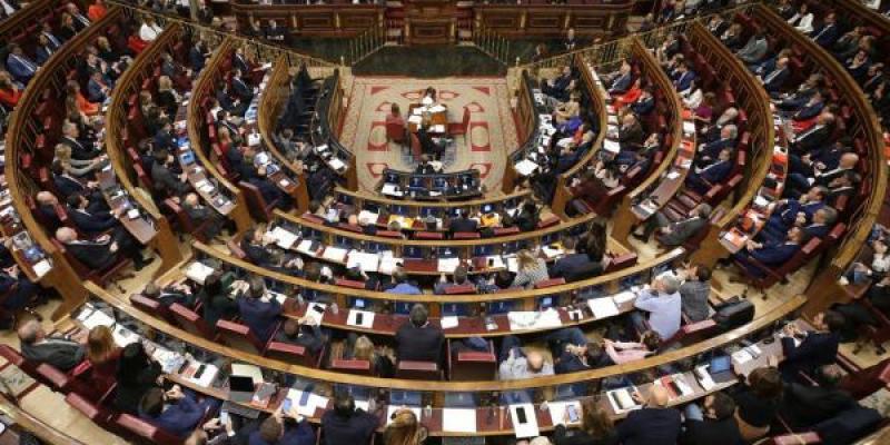 Congreso de los Diputados / Wikipedia Hemiciclo