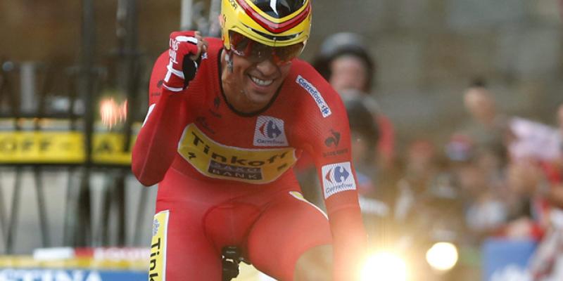 Contador celebra una Vuelta Ciclista a España / Cadena SER Contador se suma al #Quédateencasa