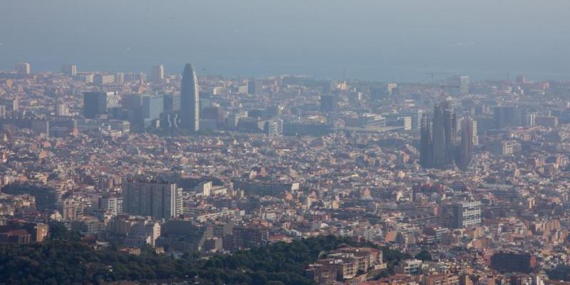 Barcelona desde el Tibidabo