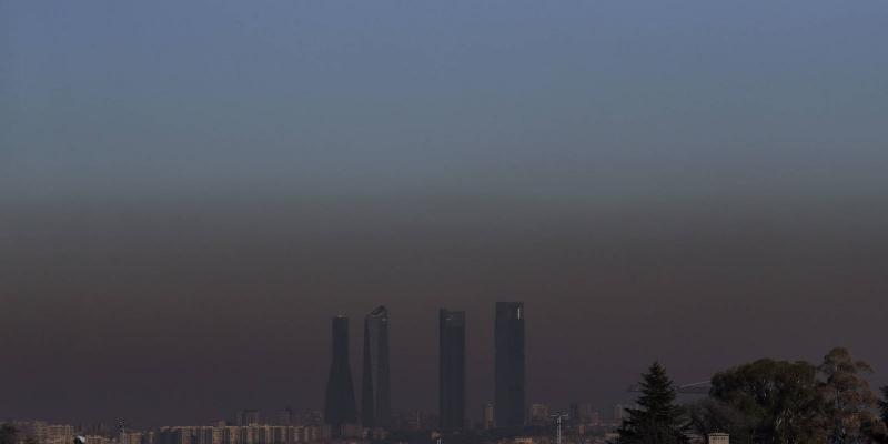 Contaminación por calefacción en Madrid