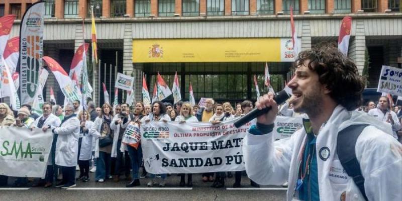 Última huelga de Médicos en España, celebrada el 15 de noviembre