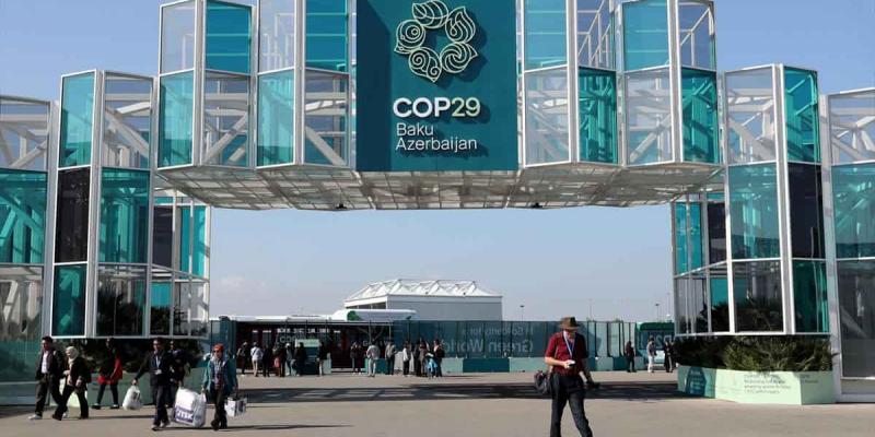 Imagen del lugar de la COP29/EITB La COP29 trae inseguridad