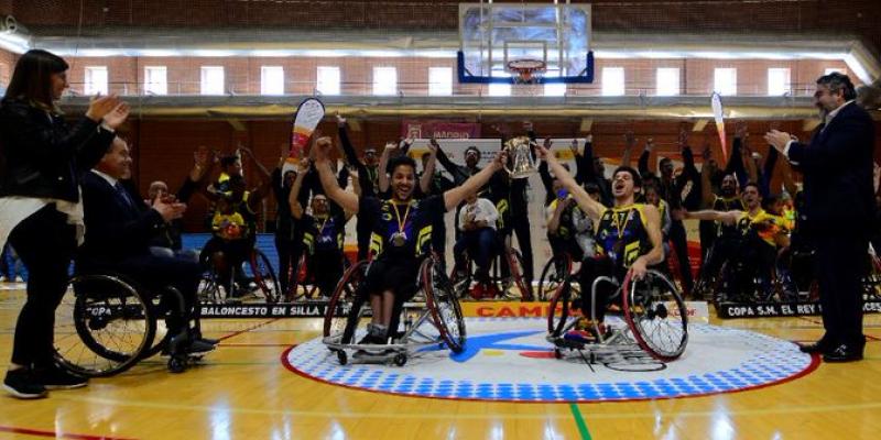 Copa del Rey BSR El CD Ilunion levanta su décimo título consecutivo