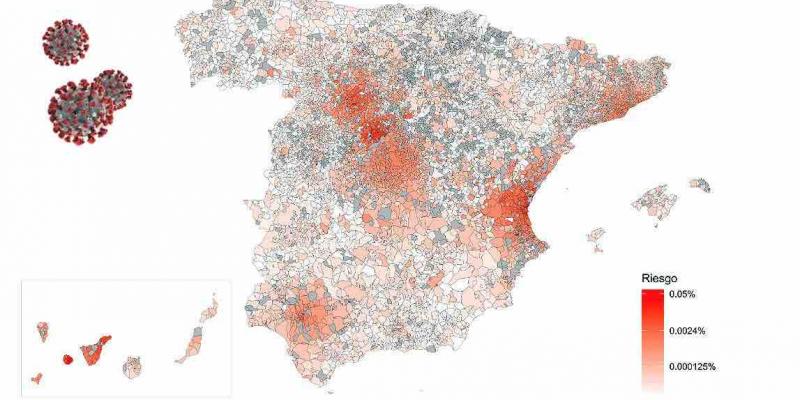 Diferentes patrones de comportamiento del coronavirus en los territorios.