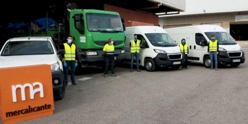 Más de 35 toneladas de fruta fresca y hortalizas serán repartidas en la provincia de Alicante.