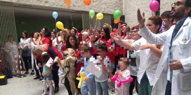 Imagen de Cruz Roja Juventud/Huelva Ya Cruz Roja Juventud y sus actividades para los niños hospitalizados