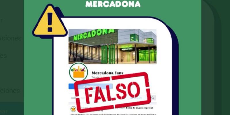 Imagen del sorteo falso de Mercadona/Diario de Sevilla Mercadona, una de las marcas afectadas por las cuentas falsas de Facebook