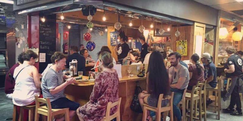 Imagen del restaurante japonés Yokaloka, en Madrid/El Español La cultura y gastronomía japones llega a Madrid