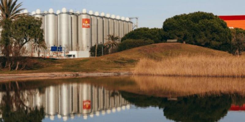 Huella hídrica Damm/ Estrella Damm Fábrica de Damm