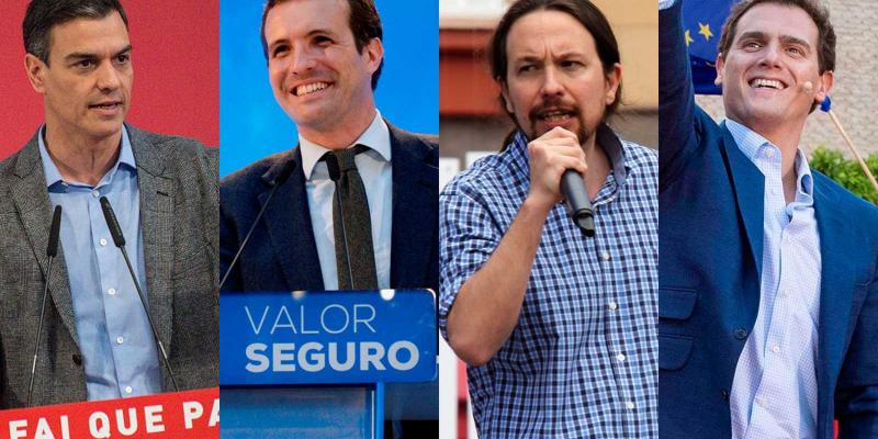 Debate electoral por partida doble. El lunes en TVE y el martes en Atresmedia. debate a cuatro