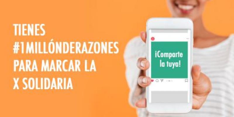 La 'X Solidaria' permite que muchos proyectos sigan adelante. Las ONG piden marcar la 'X Solidaria' en la declaración de la renta