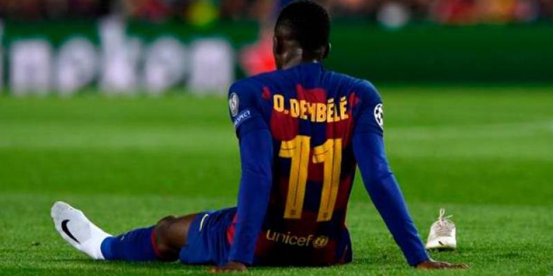 Ousmanne Dembelé se perderá lo que resta de temporada
