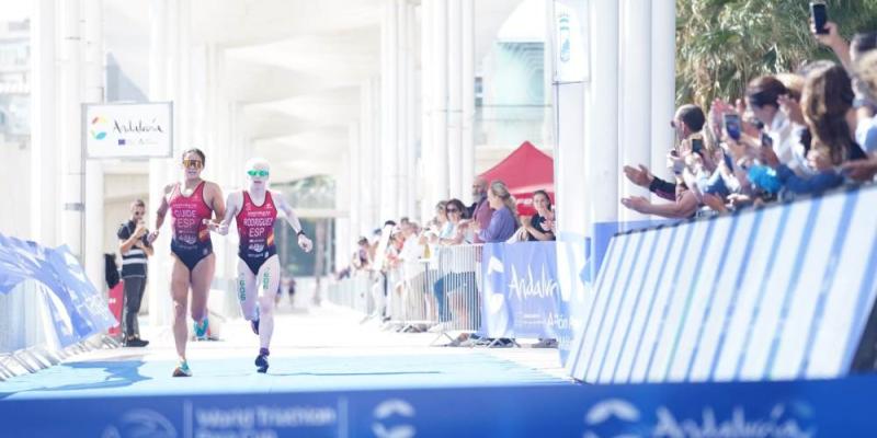 Deportistas paralímpicos en Málaga 