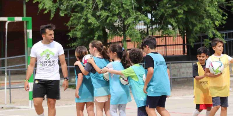 Proyecto Deporte por Refugio /Fundación Real Betis Balompié