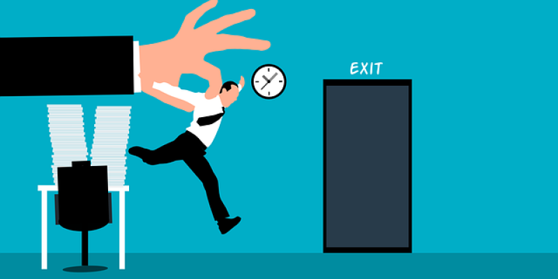 Despidos /Pixabay Infografía sobre un despido