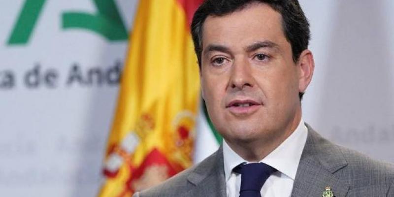 El presidente de la Junta de Andalucía, Juanma Moreno Bonilla, habla de la desescalada.