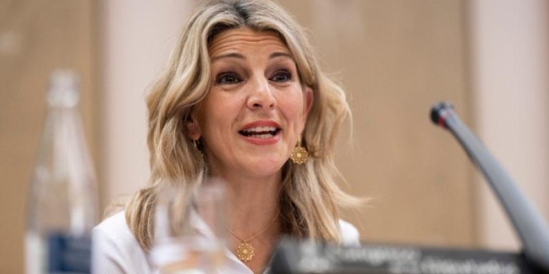 Yolanda Díaz en una comparecencia sobre discapacidad | Foto de Sumar Yolanda Díaz en una comparecencia reciente en el Congreso