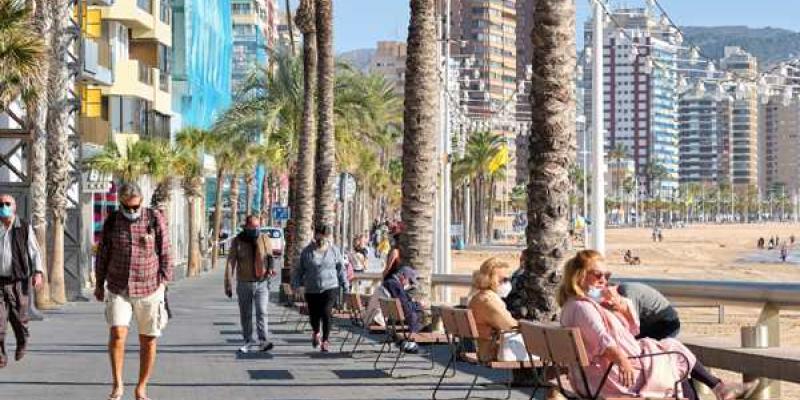 Paseo marítimo Benidorm