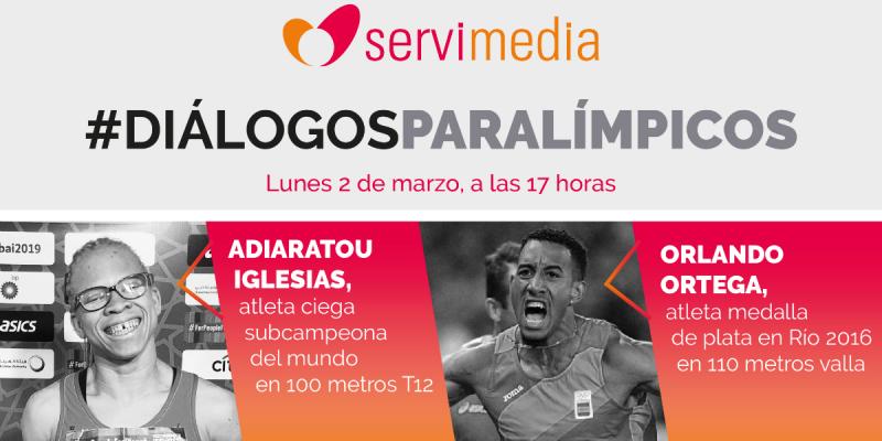 Diálogos Paralímpicos La segunda entrega de "Diálogos Paralímpicos" traerán a Orlando Ortega y Adiaratou Iglesias