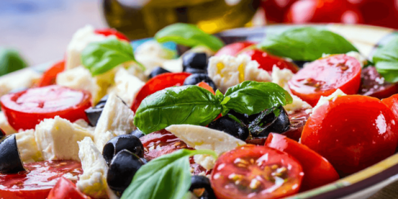 Los beneficios de la dieta mediterránea en la operación bikini. dieta mediterránea