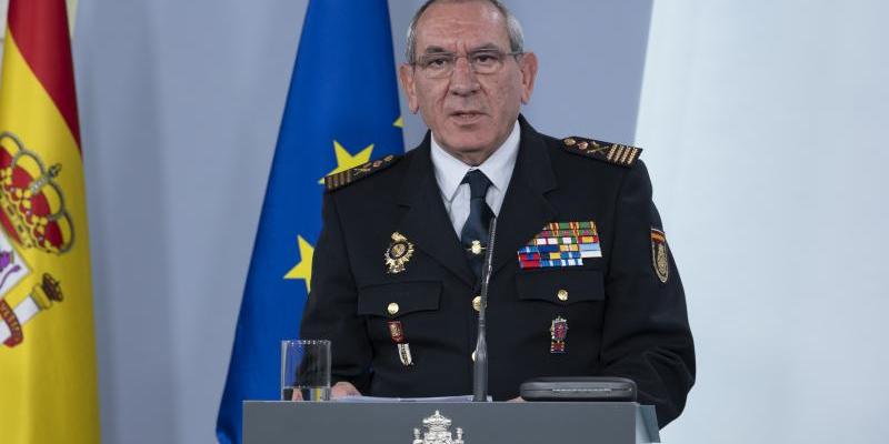 Foto: Pool Moncloa/Borja Puig El director operativo de la Policía Nacional, hoy en La Moncloa