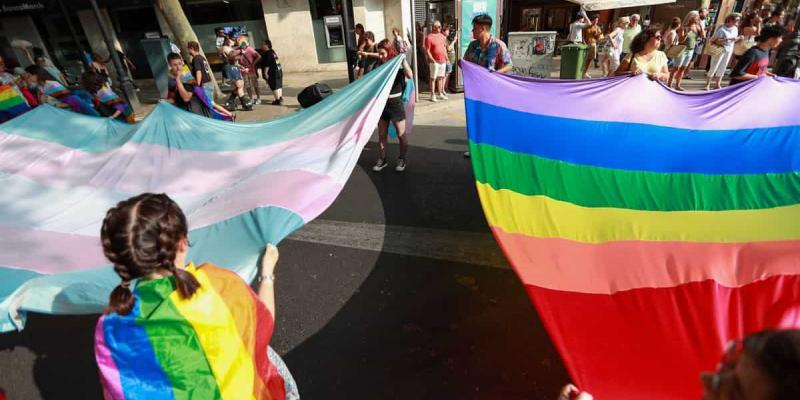 Imagen de las banderas del colectivo LGTBIQ+/infoLibre Las personas LGTBIQ con discapacidad sufren en la educación