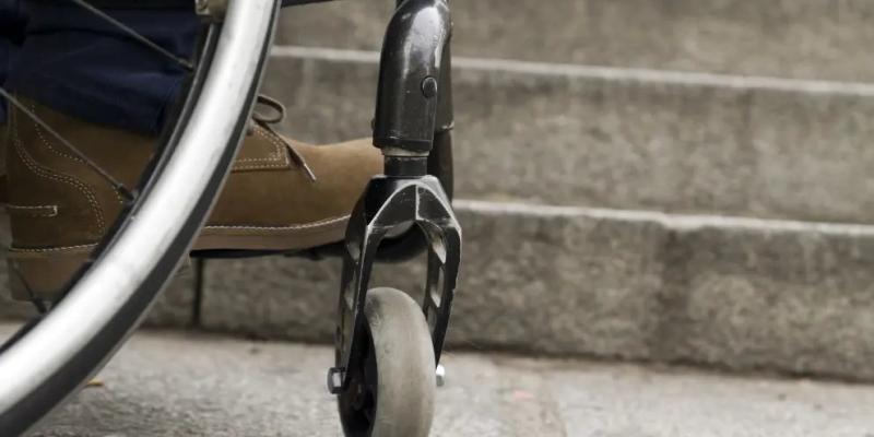 Una persona en silla de ruedas / CEDIDA Una persona en silla de ruedas