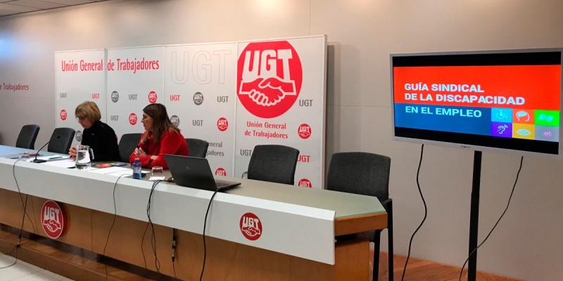 UGT señala que sólo una de cada 4 personas con discapacidad tiene un empleo porque las empresas lo ven como un problema.