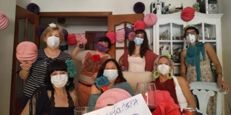 ASPA Celebrando la Feria de Córdoba y compartiendo con la asociación ASPA