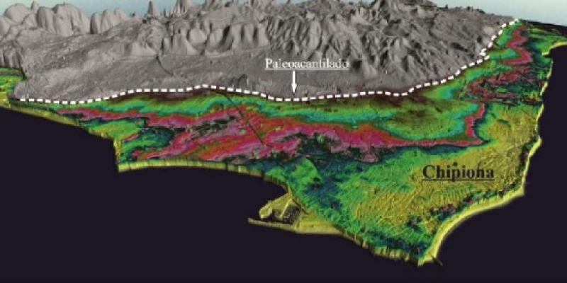 Doñana Un mapa de Doñana en el pasado
